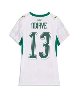 Billige Fotballdrakt Senegal Iliman Ndiaye #13 Replika Hjemmedrakt Dame VM 2026 Kortermet Billige Fotballdrakt Senegal Iliman Ndiaye #13 Replika Hjemmedrakt Dame VM 2026 Kortermet